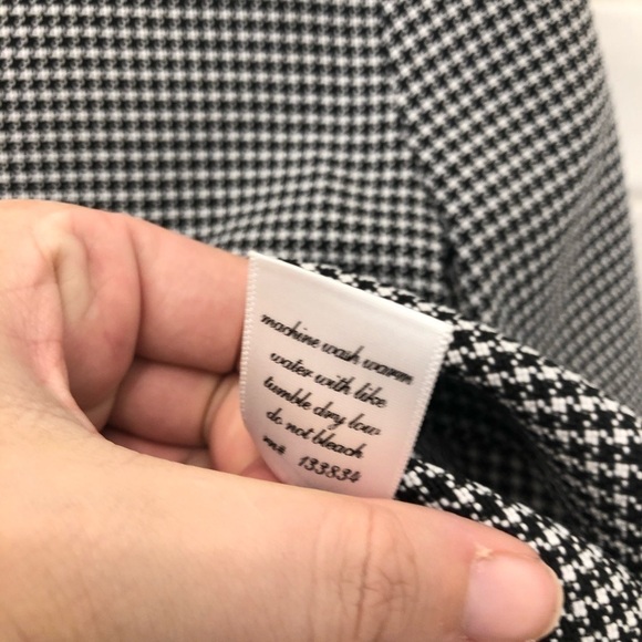 HARPER houndstooth crop top - Picture 6 of 7